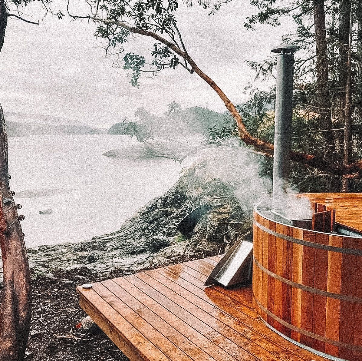 Going Off-Grid with an AlumiTubs Wood-Fired Hot Tub