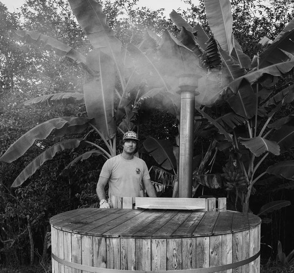 Pioneering The Original Aluminum Wood Burning Hot Tub