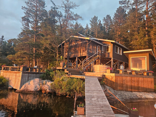 An Off-Grid Island Cottage in Minaki, Ontario