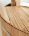 Wooden hot tubs