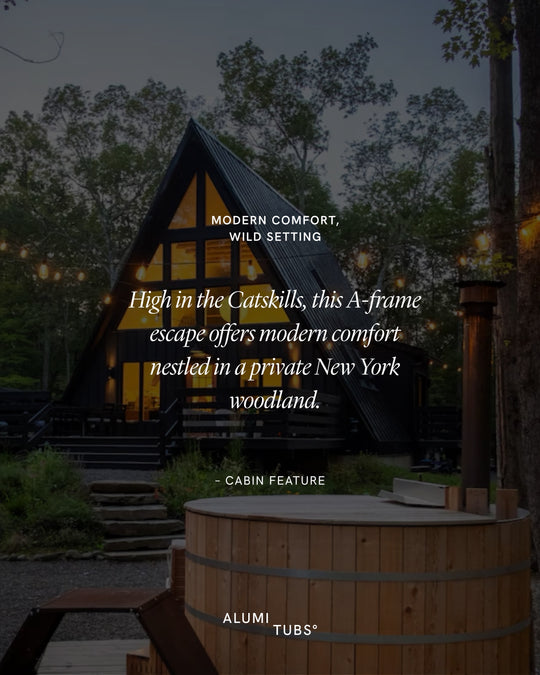 Catskills, New York, High Woods A Frame