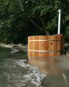 Salt water hot tub