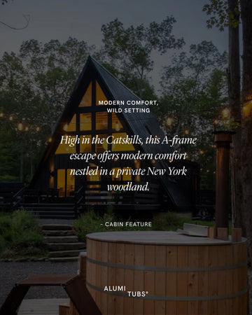 Catskills, New York, High Woods A Frame