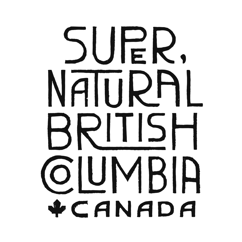 Super Natural British Columbia Canada logo